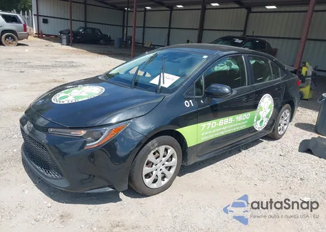 2020 Toyota Corolla Le z USA, uszkodzony, nr VIN JTDEPRAE9LJ113153